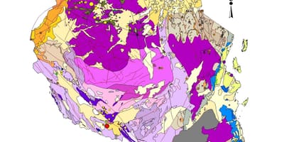 Mapa de tanzania geológico